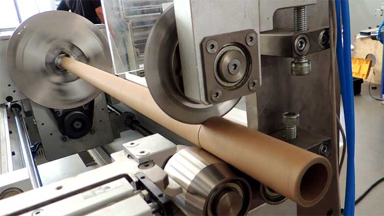 Automation upgrades! Intelligent cutting and energy-saving design of the paper tube cutting machine