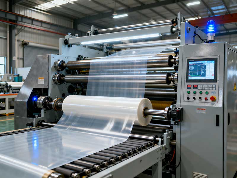 Case sharing: A well-known new material company introduced intelligent film slitting machine to achieve a 30% increase in production efficiency