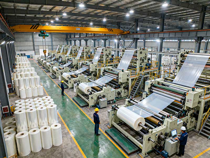 Case sharing: A well-known new material company introduced intelligent film slitting machine to achieve a 30% increase in production efficiency